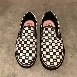 Vans X Lazy Oaf Limited Edition Slip Ons